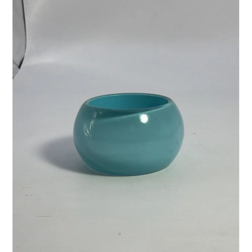 Acrylic Aqua Napkin Rings Selling Individually‎ 8 Available